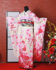 レンタル ガーリー振袖 FS-090