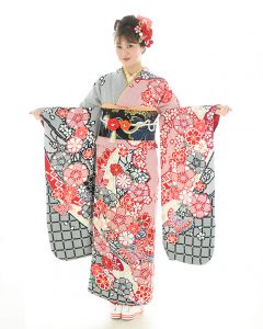 レンタル 古典柄振袖 FS-014