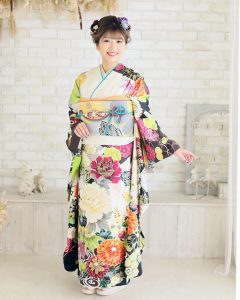 販売 クール振袖 C30325